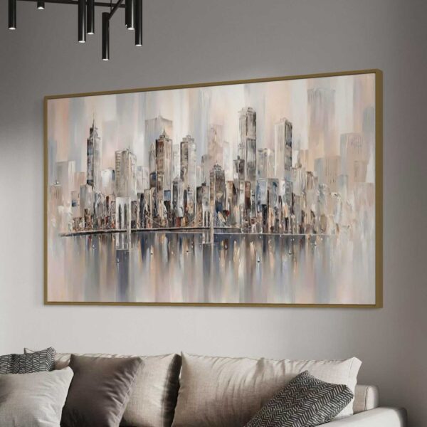 Tableau Abstrait Urban City – Image 2