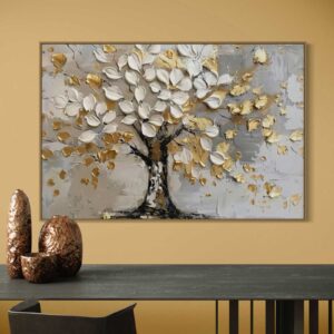 Tableau Abstrait Arbol negro