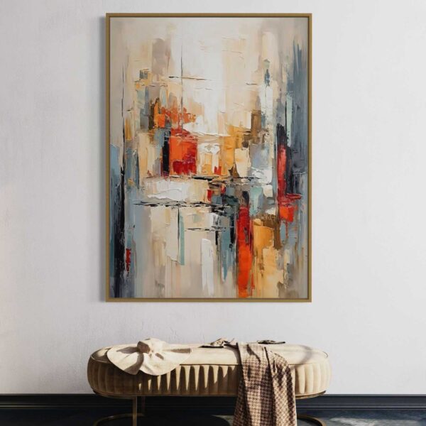 Tableau Abstrait Crépuscule – Image 2