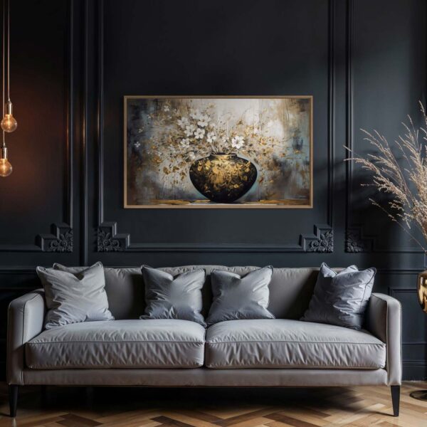 Tableau Abstrait Black diamant – Image 2