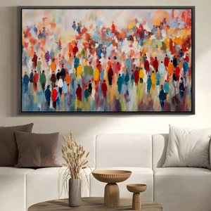 Tableau Abstrait Trafic