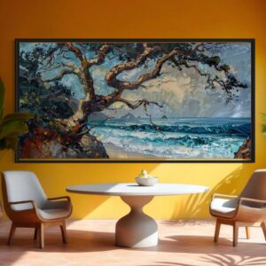 Tableau Abstrait Mikonos