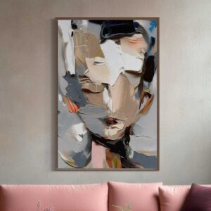 Tableau Abstrait No face