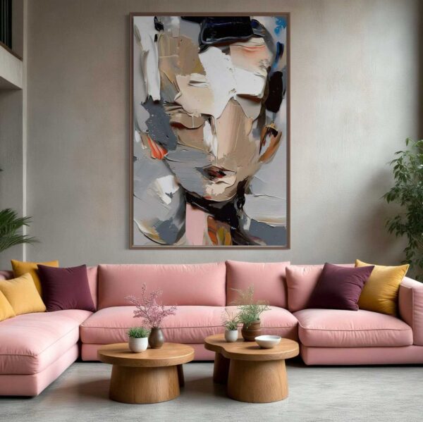Tableau Abstrait No face – Image 2