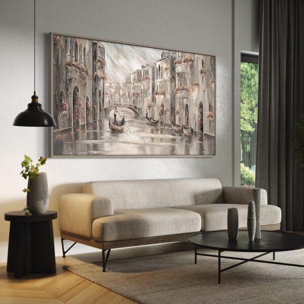 Tableau Abstrait Venise – Image 2