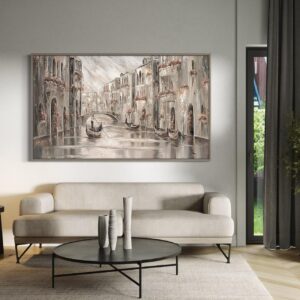 Tableau Abstrait Venise