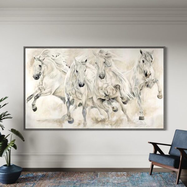 Tableau Abstrait Fursan I