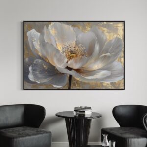 Tableau Abstrait Rosa negra