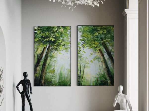 Tableau Abstrait Jungle – Image 2