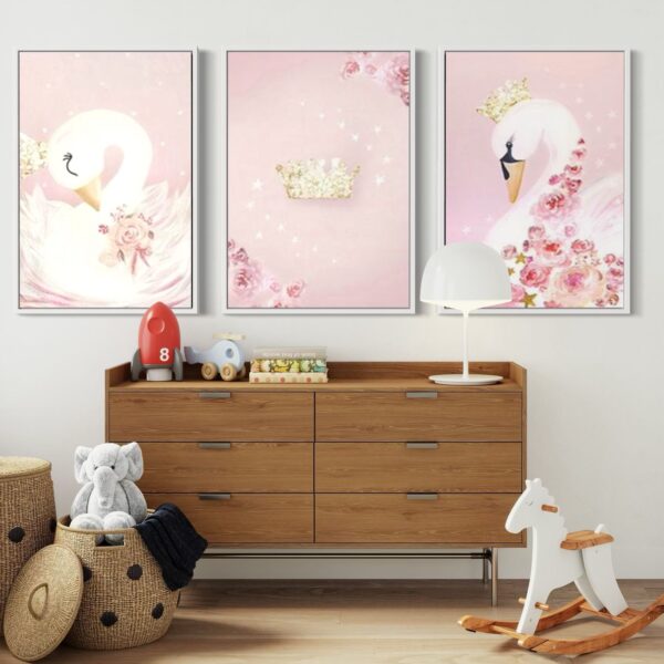 Tableau Abstrait Crown and rose – Image 3