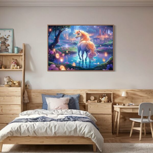 Tableau Abstrait Unicorn Lightning – Image 2