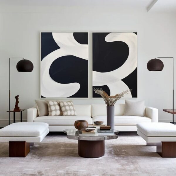 Tableau Abstrait Yan