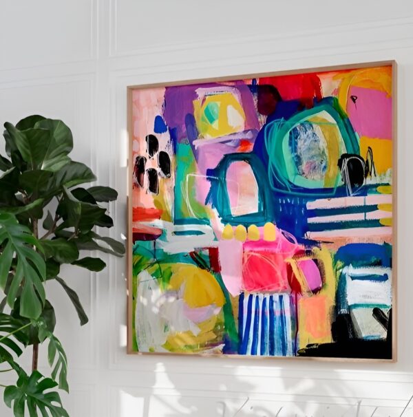 Tableau Abstrait  Fanny flashy