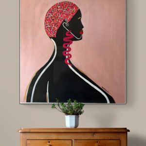 Tableau Abstrait Mama africa