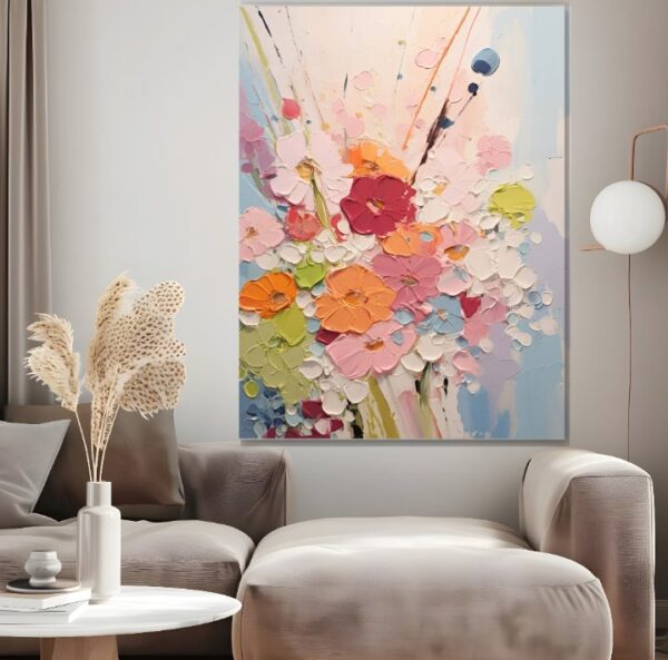 Tableau Abstrait bouquet – Image 2
