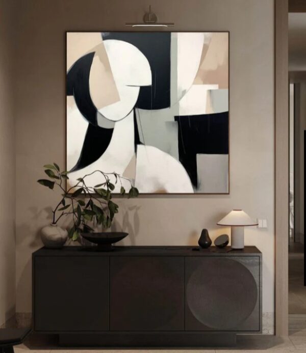 Tableau Abstrait   Ombre