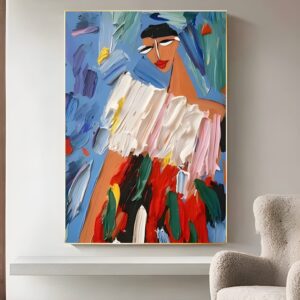 Tableau Abstrait festiva