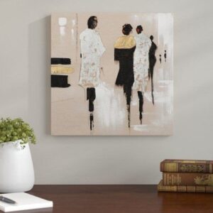 Tableau Abstrait peuple