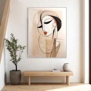 Tableau Abstrait silence
