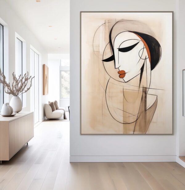 Tableau Abstrait silence – Image 2