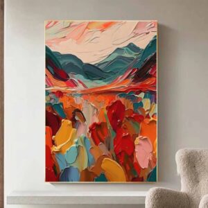 Tableau Abstrait Pres