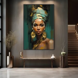 Tableau Abstrait Queen