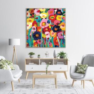 Tableau Abstrait color art