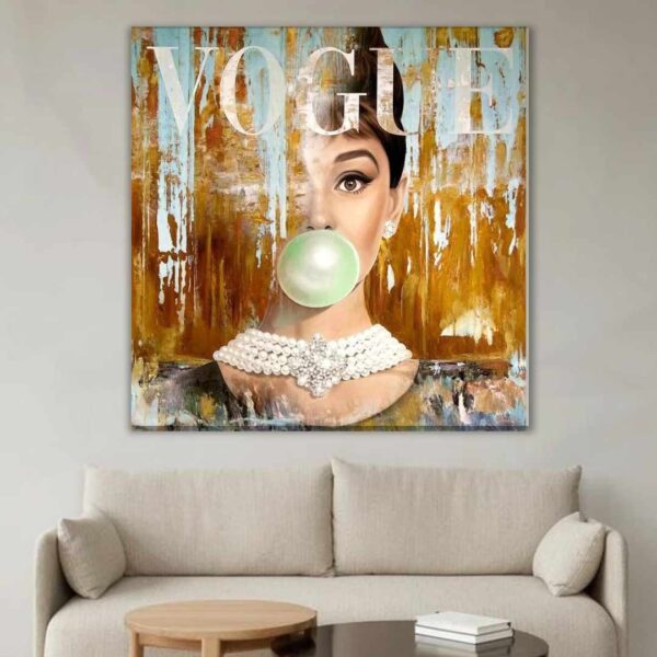 Tableau Abstrait vogue 2