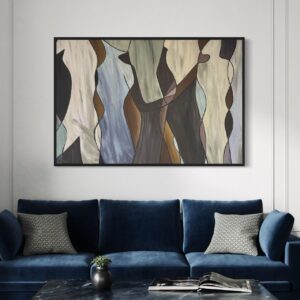 Tableau Abstrait Human shapes