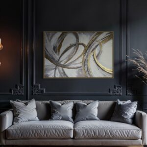 Tableau Abstrait Le Cirques