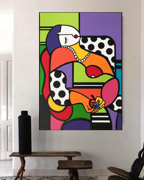 Tableau Abstrait Women