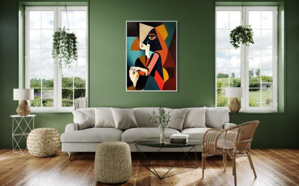 Tableau Abstrait Lady Picasso – Image 2