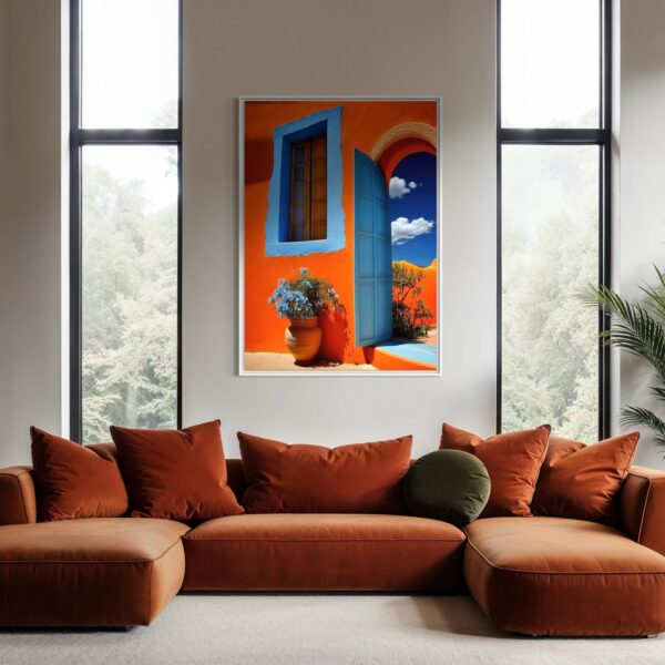 Tableau Abstrait Sahara gate – Image 5
