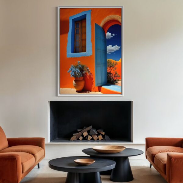 Tableau Abstrait Sahara gate – Image 3