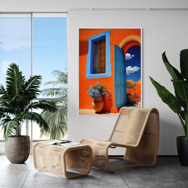 Tableau Abstrait Sahara gate – Image 2