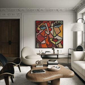 Tableau Abstrait Snobisme