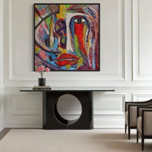 Tableau Abstrait Expression