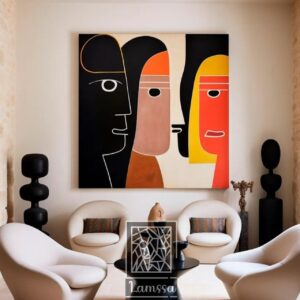 Tableau Abstrait Echo